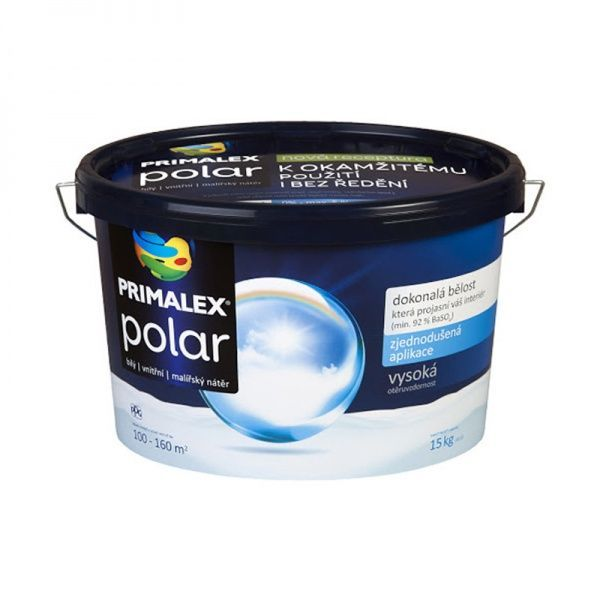 Фарба вапняна PRIMALEX Polar мат білий 15 кг